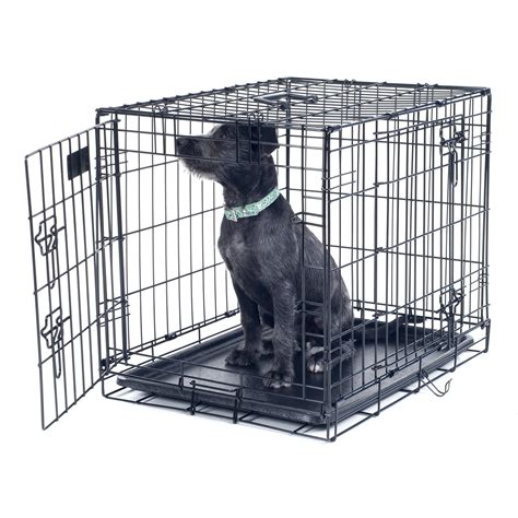 Sweetcrispy Small Dog Crate with Divider Panel,24 Inch Double Door Folding Metal Wire Dog Cage with Plastic Leak-Proof Pan Tray, Pet Kennel for Indoor, Outdoor, Travel. 50+ bought in past month. $2999. Save 20% with coupon. FREE delivery Fri, Feb 23 on $35 of items shipped by Amazon. 